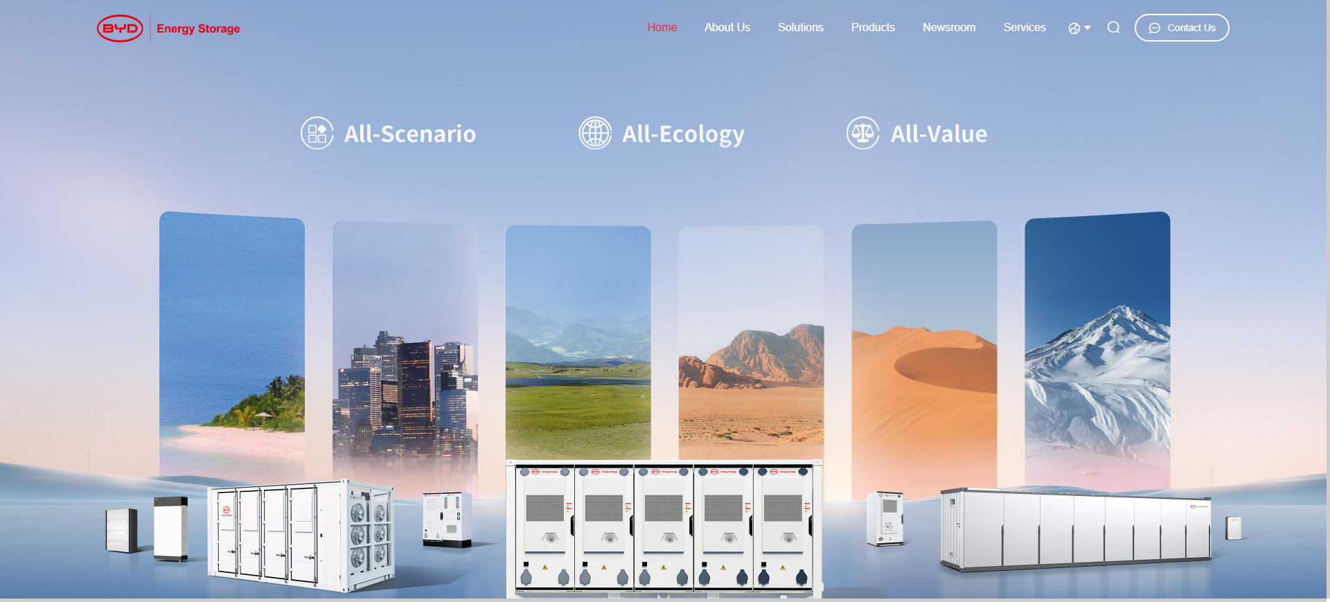 BYD home energy storage website