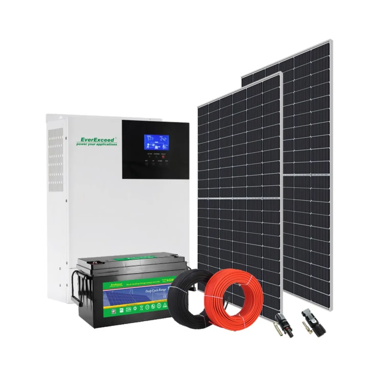 Hybrid Solar System With Inverter