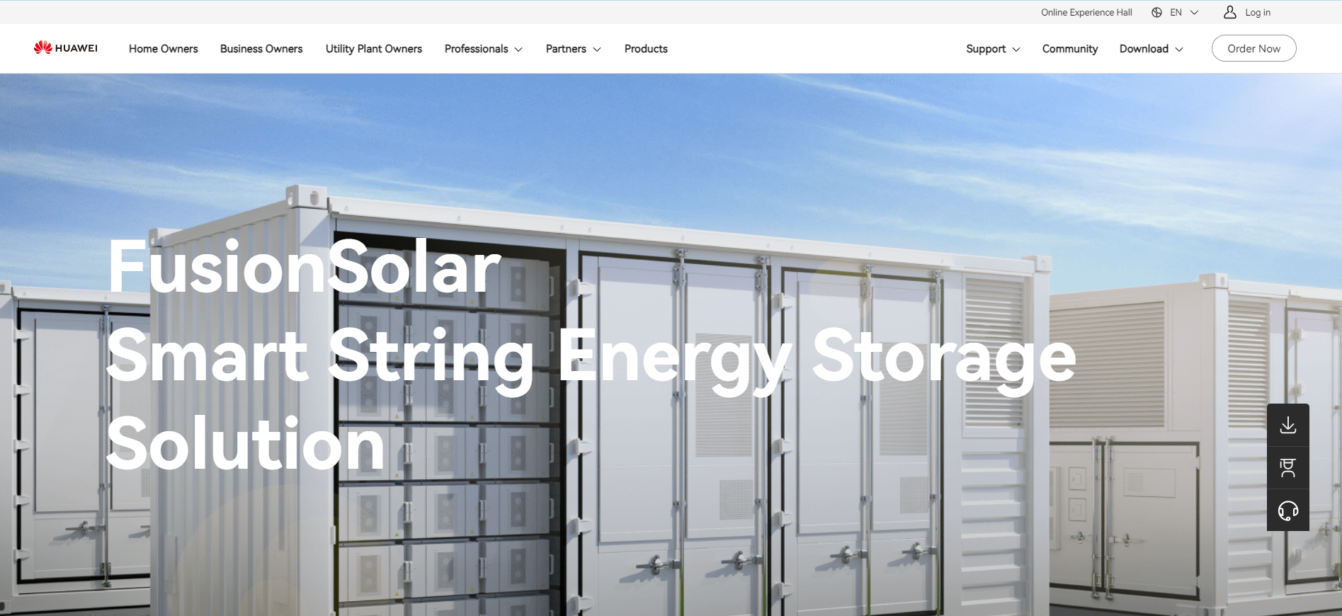 Huawei, the Chinese energy storage manufacturer and supplier