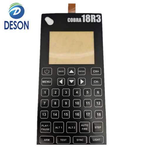 Backlit LGF keypad