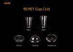 90mm 400ml PET Cup