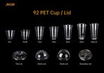 92mm 12oz PET Cup
