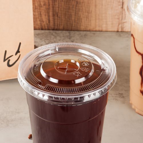 107mm PET Flat Lid