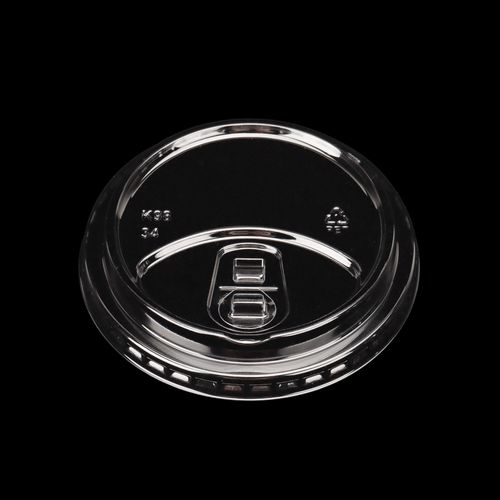 98mm PET Lid Stylish Transparent Design Compatible with Various Beverage Cups