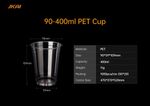 90mm 400ml PET Cup