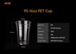 95mm 16oz PET Cup