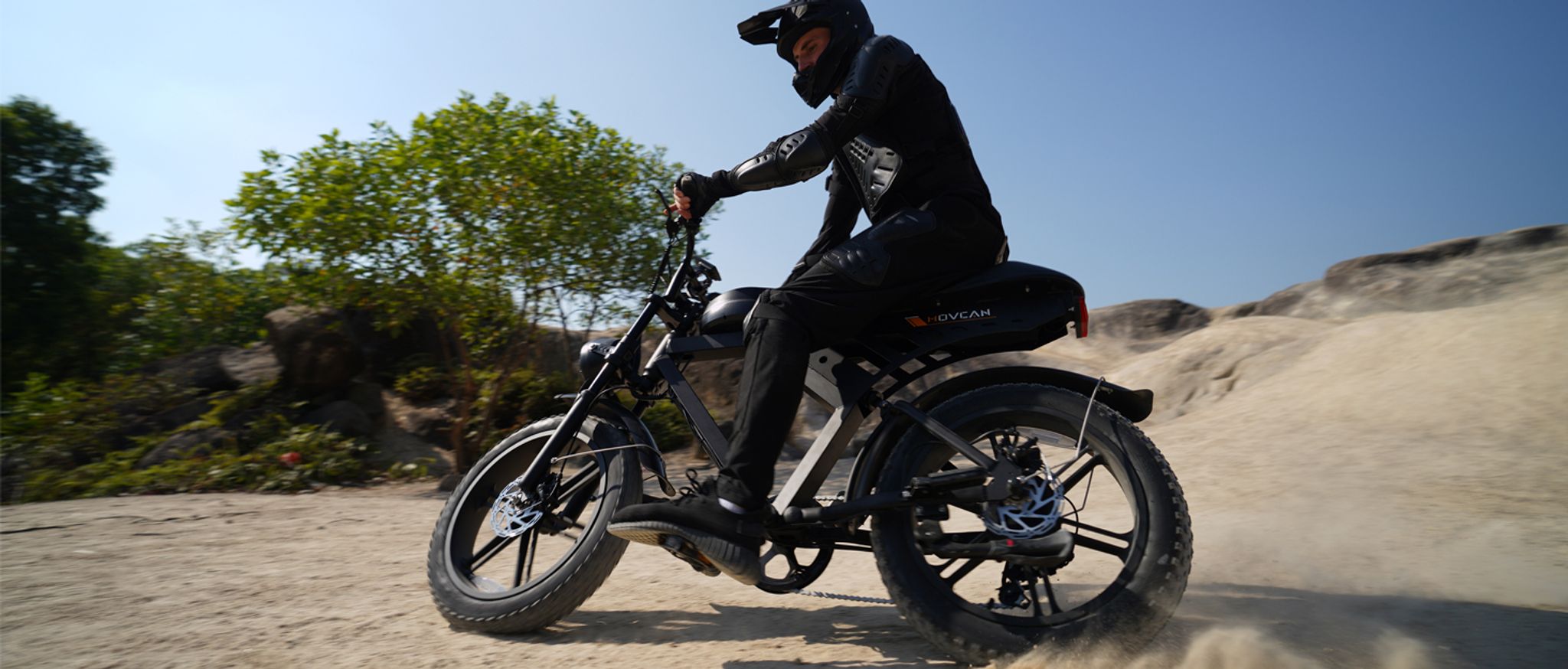 Movcan V30: 1000W Long-Range Off-Road E-Bike Full Suspension