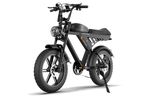 1000W Movcan V30 Long-Range Off-Road E-Bike with Fat Tire and Full Suspension Black Model