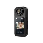 Movcan Mini Thumb Camera | 2 7K HD Action Camera with 180° Rotating Lens in black