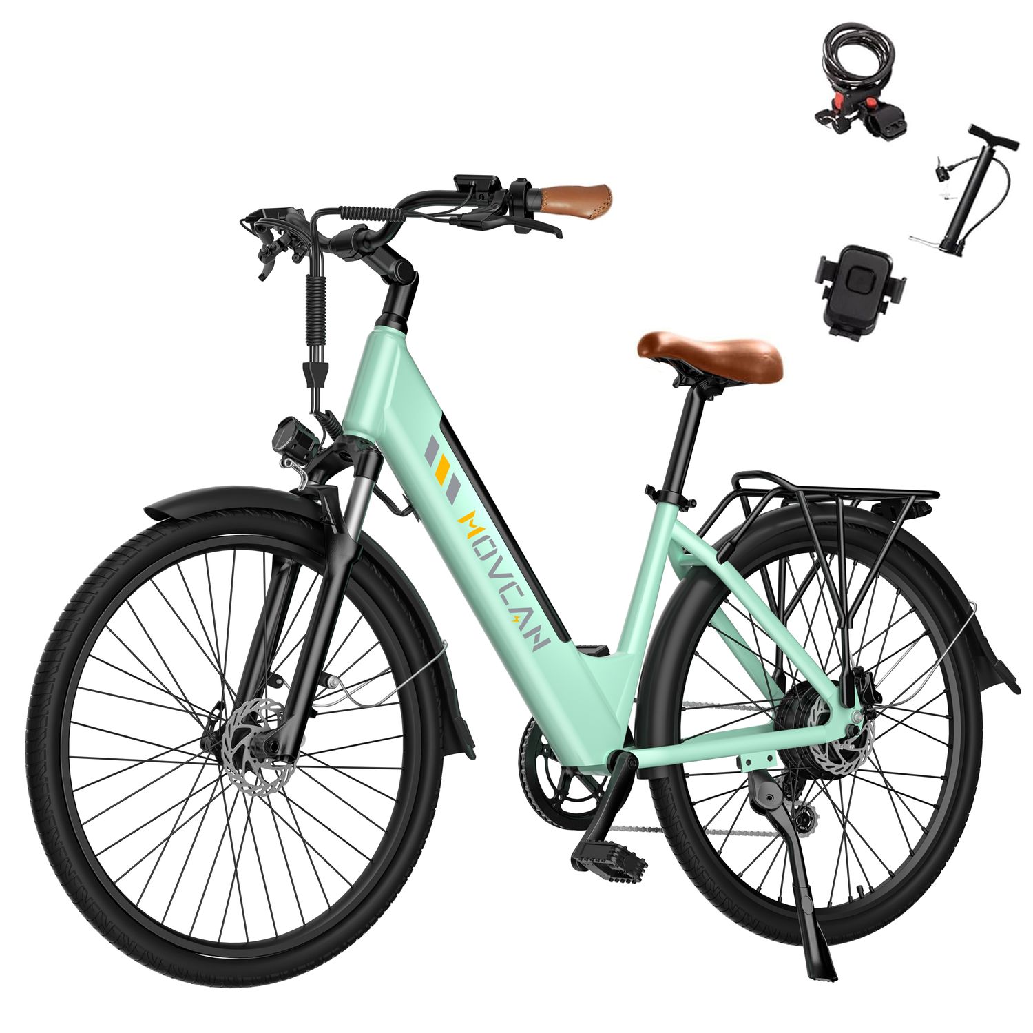 Movcan V80 Commuter EBike green