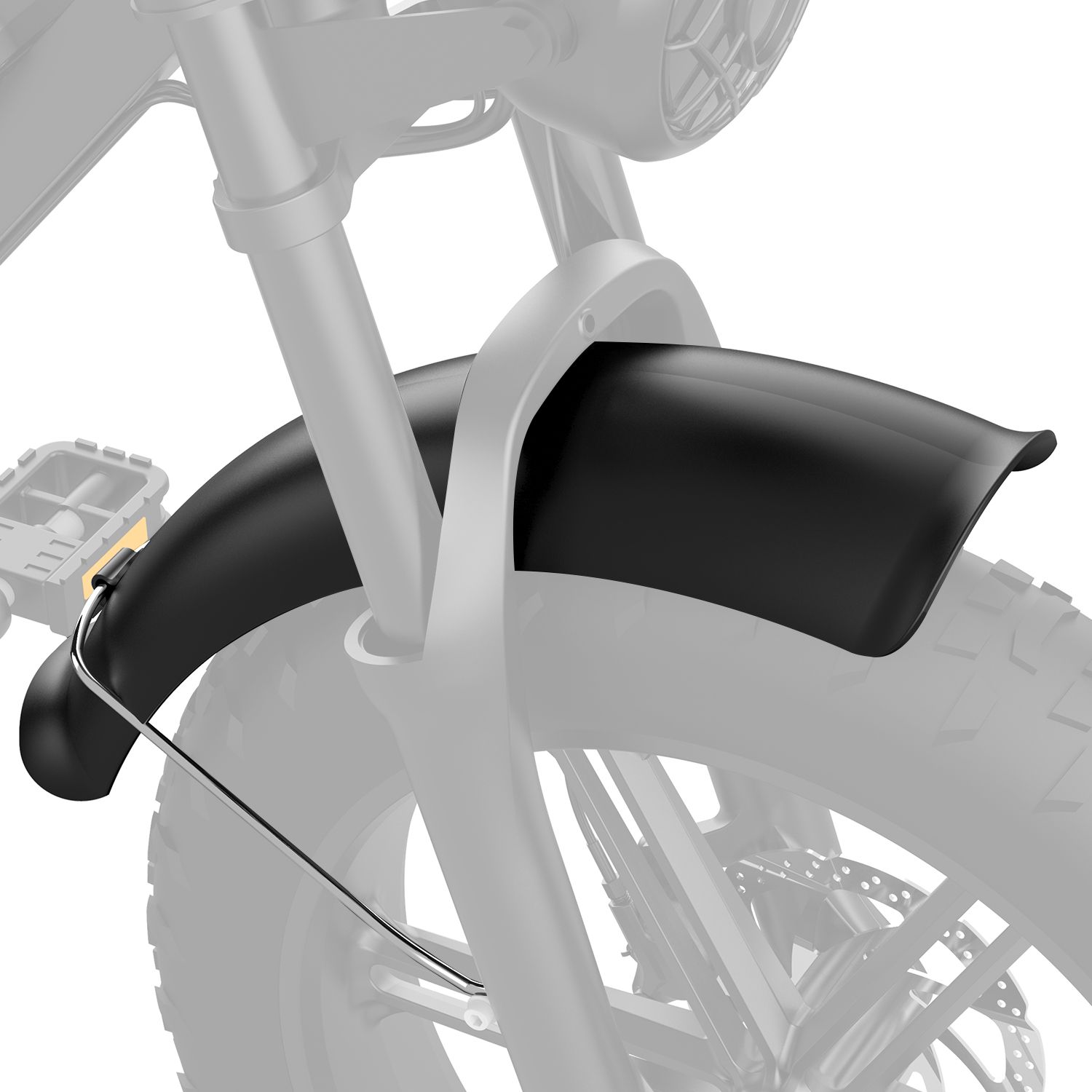 E-Bike Front Mudguards for MOVCAN