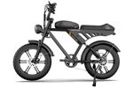 1000W Movcan V30 Long-Range Off-Road E-Bike with Full Suspension Black Model