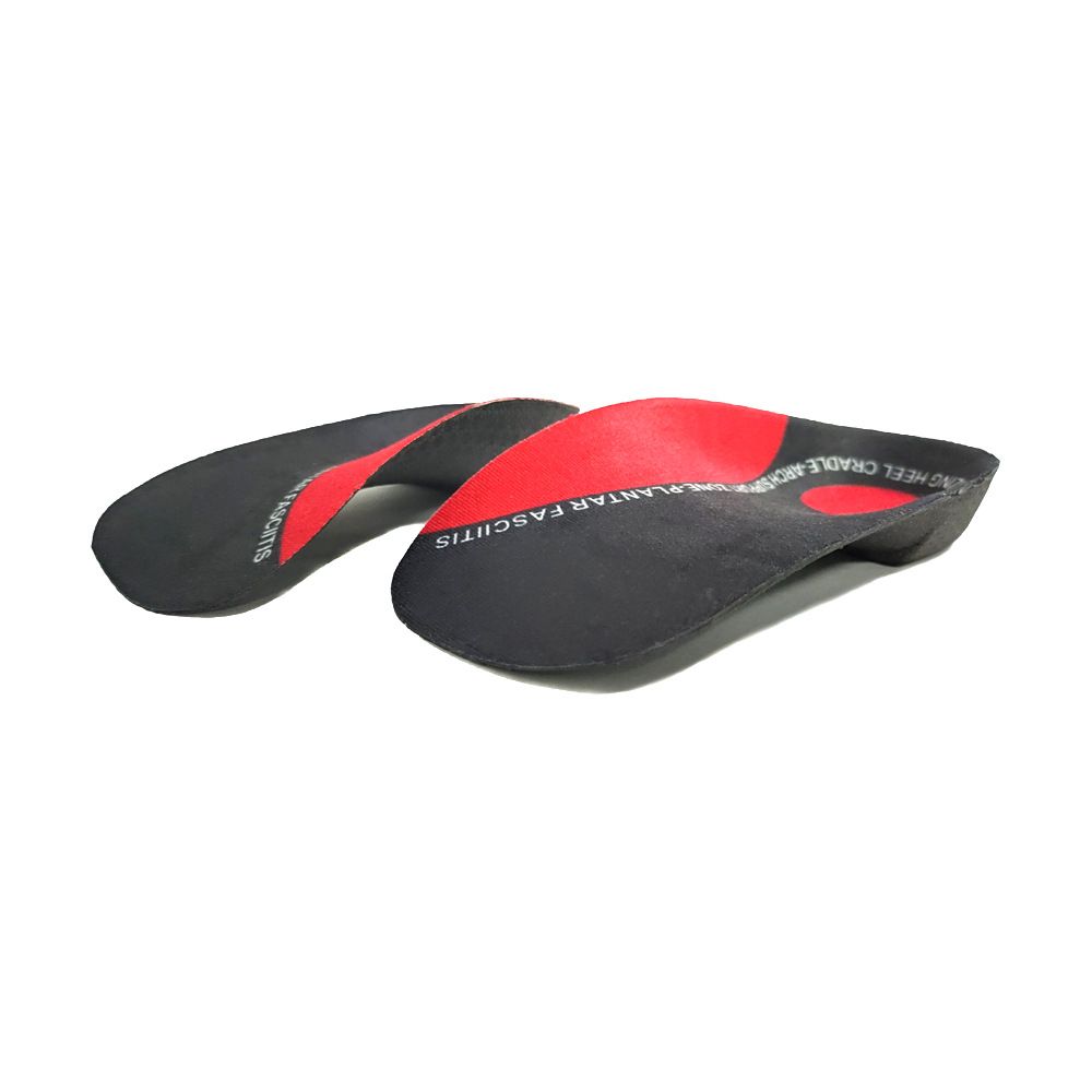 3/4 矫形高足弓支撑鞋垫舒适插入物适合扁平足