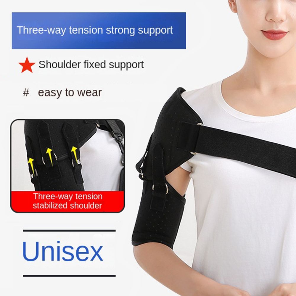 Medical shoulder brace for rehabilitation of shoulder