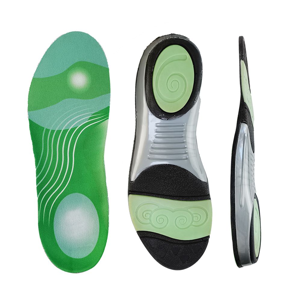 Orthotic Insoles for Running Sports with PU Shock absorption Cushioning Breathable Arch Support
