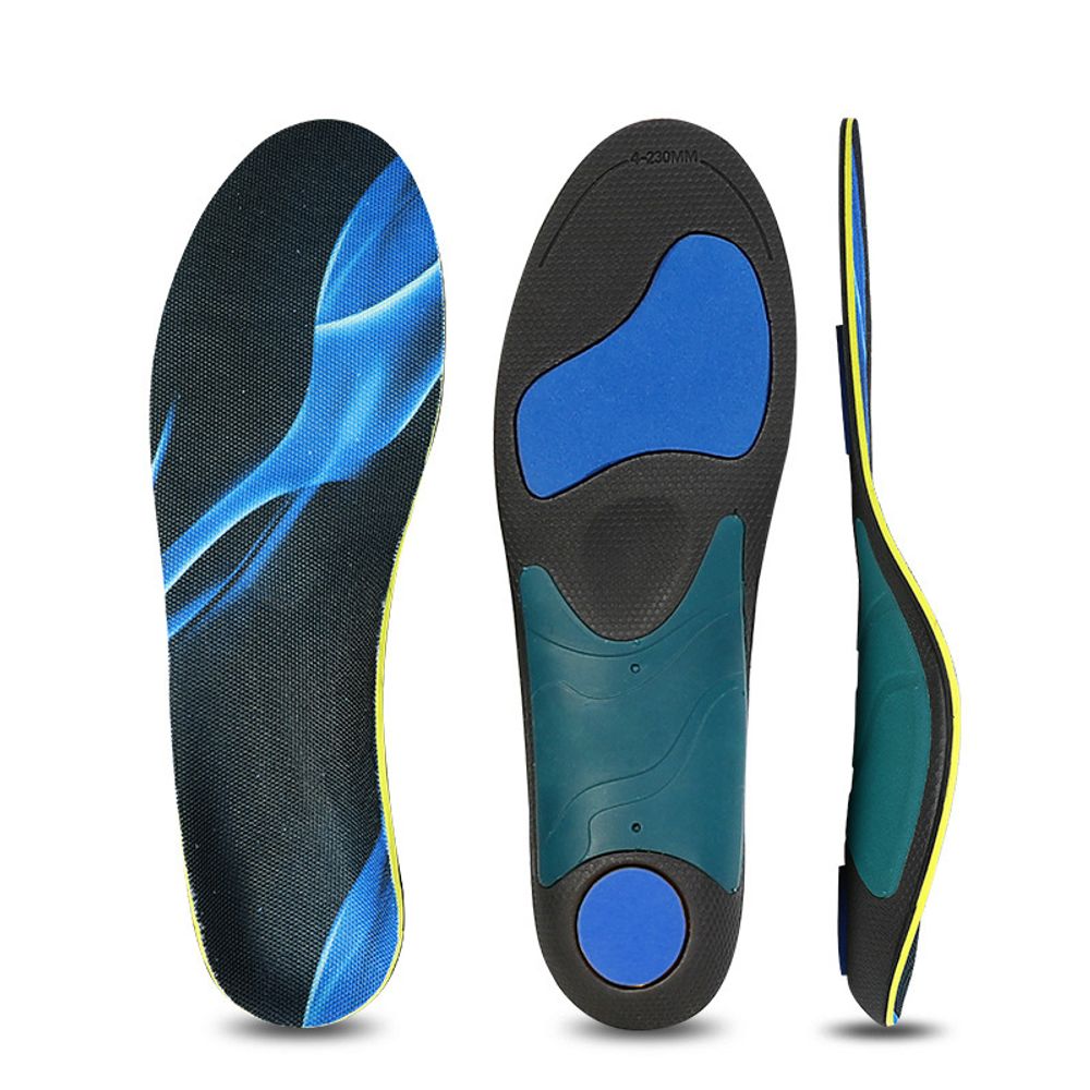 Orthotic Insoles for Arch Support with Shell and Cushioning pads