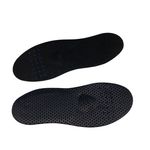 black custom made insoles for flat feet