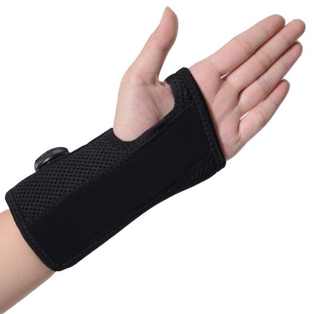Wrist Splint Brace for Carpal Tunnel Relief Tendonitis Arthritis Sprains with 2 Splints for Adjustable Wrist Splint Stabilizer for Night Support