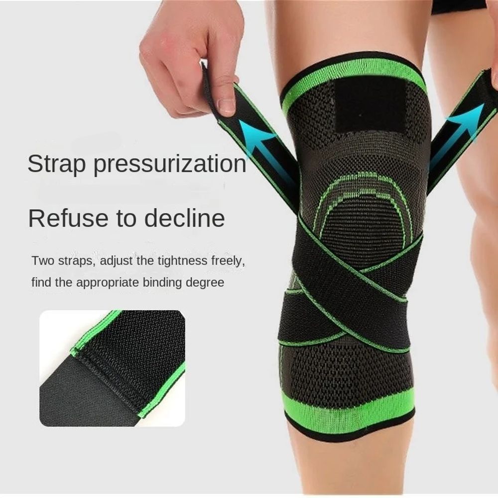 Ginocchiera per protezione del ginocchio e supporto a compressione per alleviare il dolore alle articolazioni del ginocchio e l&#39;artrite