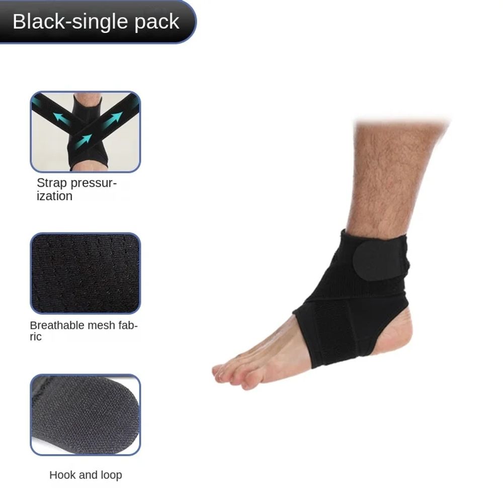 Ankle Brace for Sports with Super Elastic and Breathable Fabric