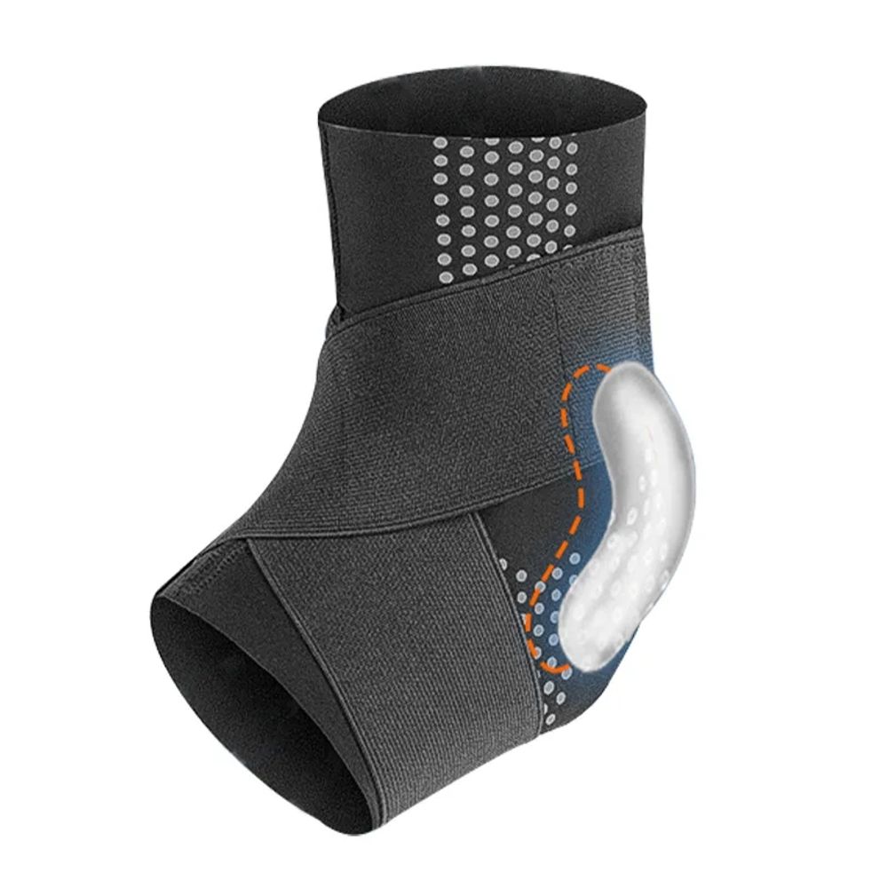 Light Ankle Brace with Adjustable Wrap for Sprained Recovery and Plantar Fasciitis