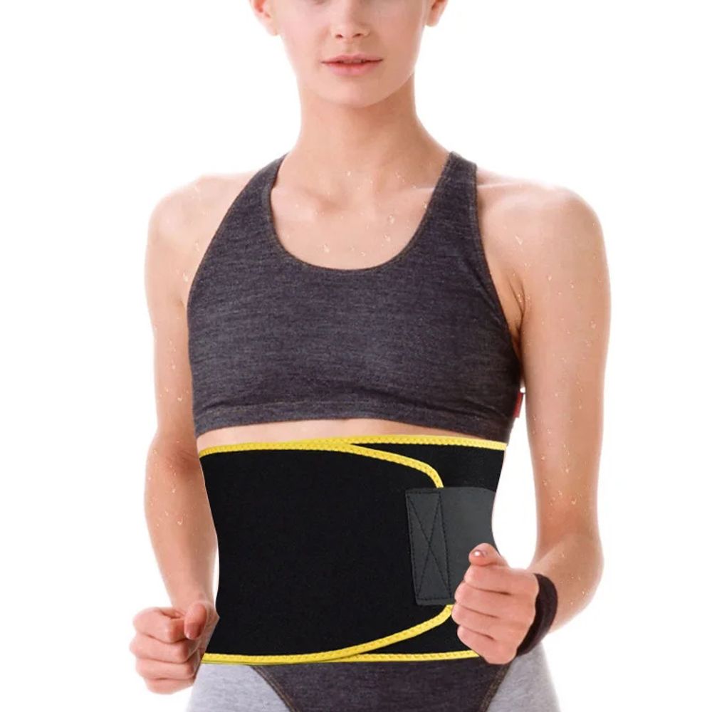 Waist Trainer Sweat Belt Waist Trimmer Belly Band Stomach Wraps for Men and Women
