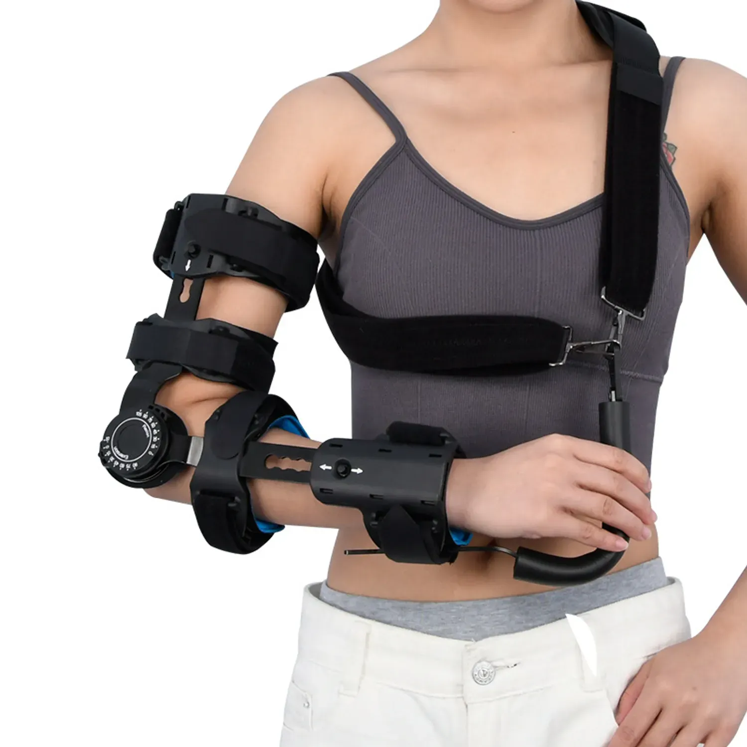 Adjustable elbow joint fixed brace brace arm fracture sling anti-arm dislocation postoperative rehabilitation