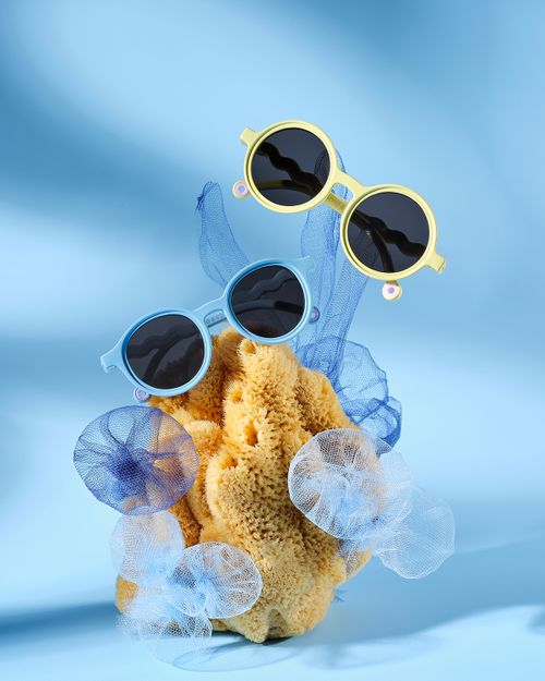 Toddler Round Sunglasses Sun Coral