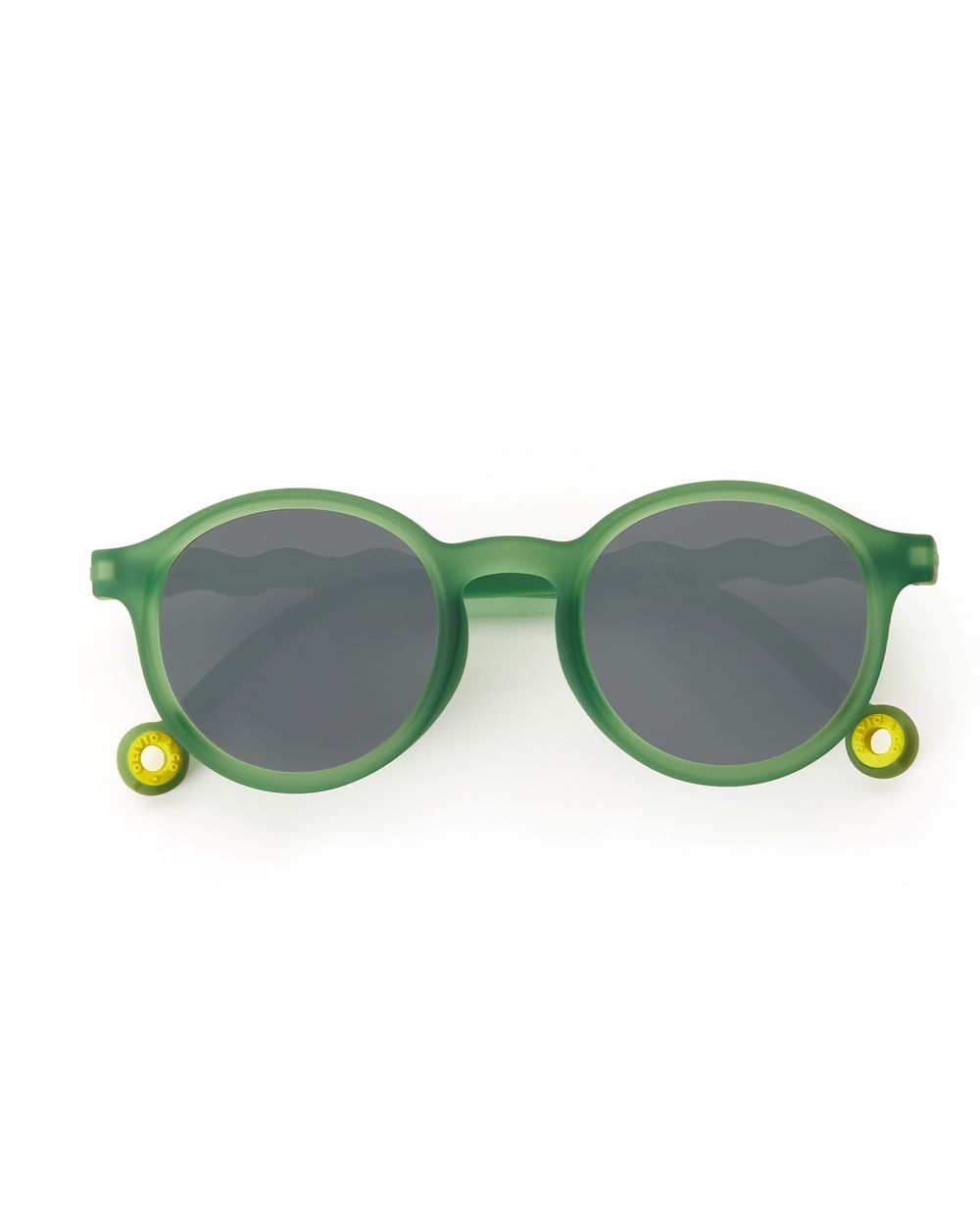 Junio Oval Sunglasses Olive Green with Polarized