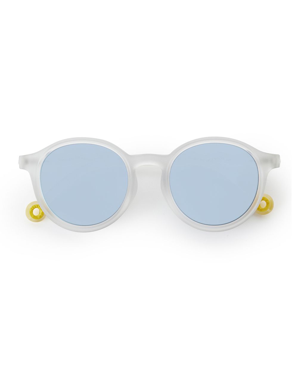 Kids Oval Sunglasses Jellyfish White