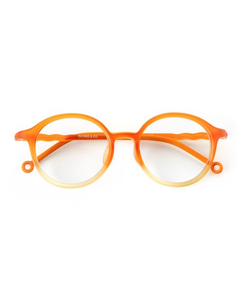 Junior Oval Screen Glasses Sunrise Orange