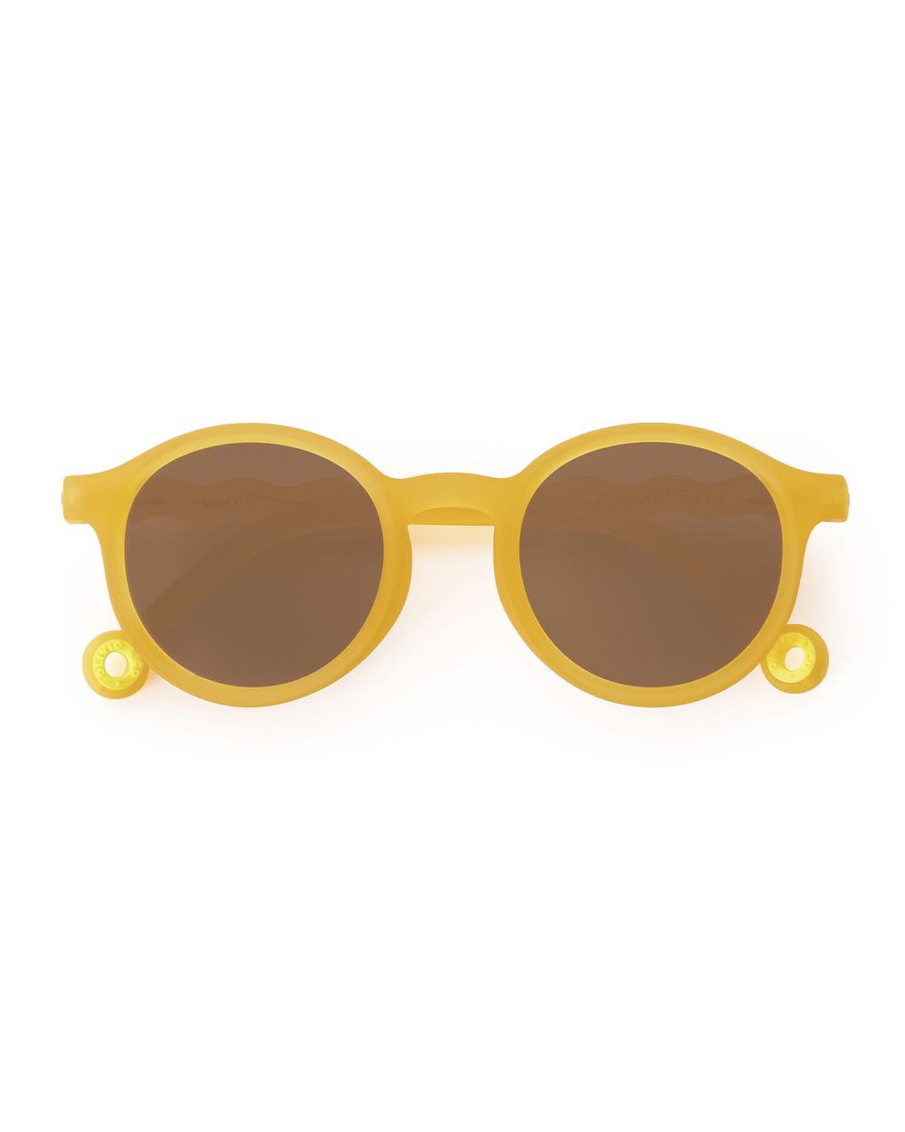 Junior Oval Sunglasses Citrus Yellow