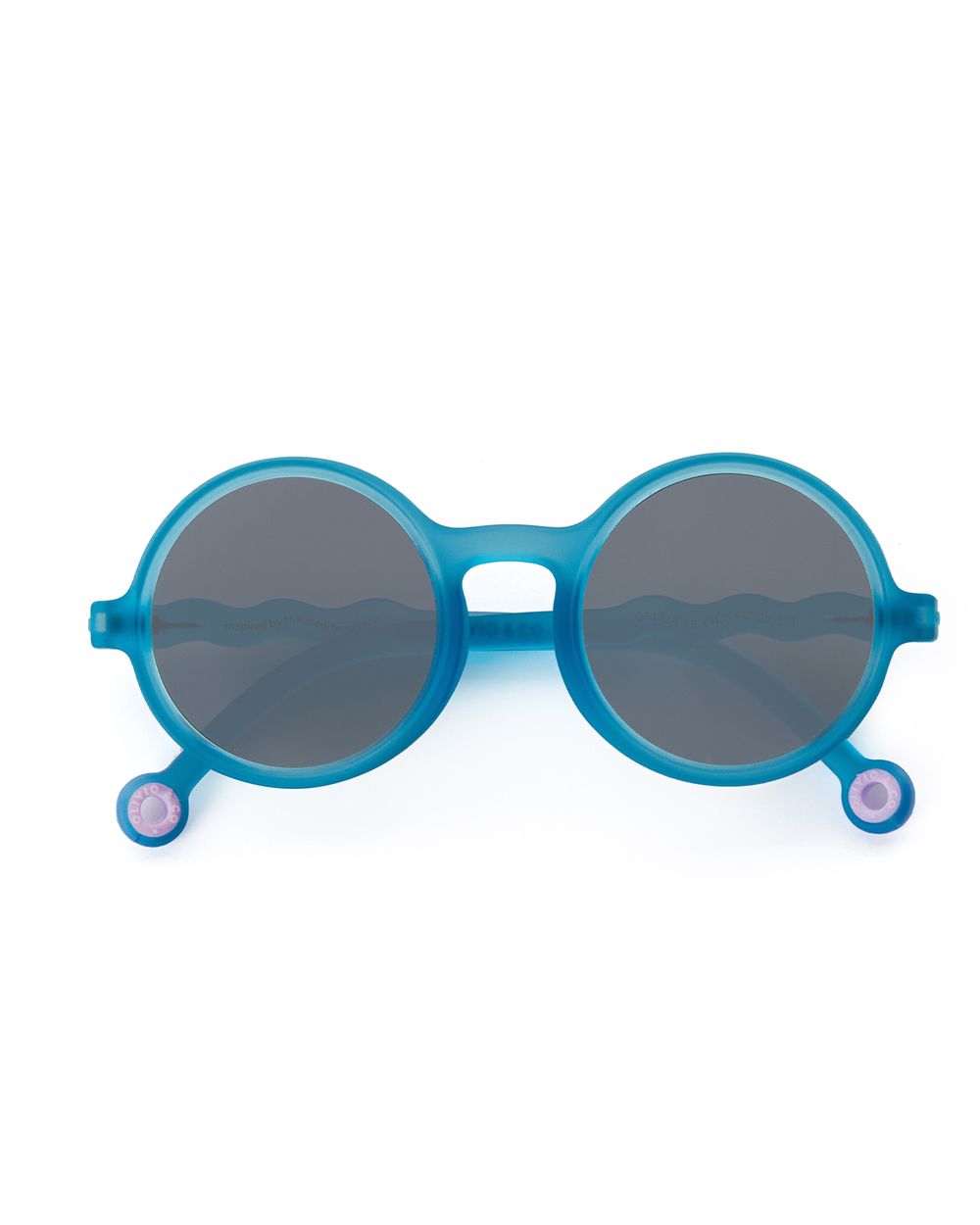 Kids Round Sunglasses Reef Blue