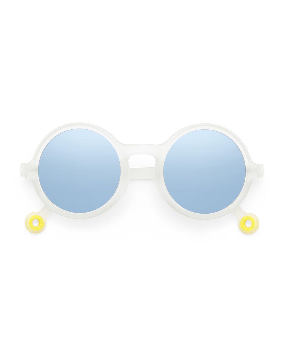 Kids Round Sunglasses Jellyfish White