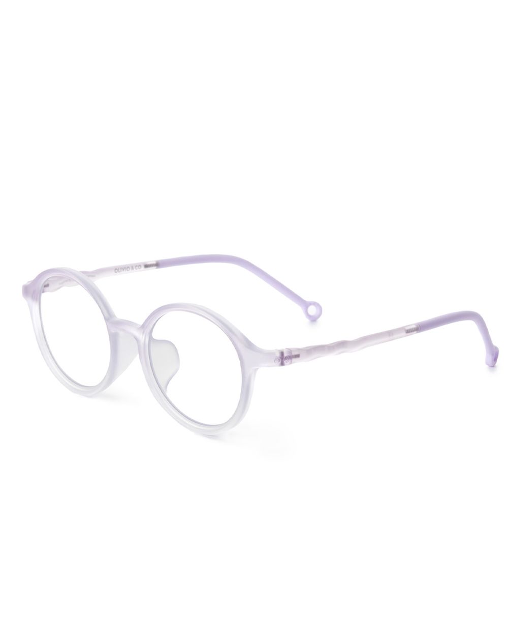Kids Oval Screen Glasses Tranquil Lavender