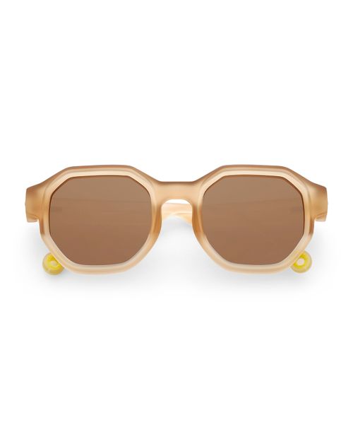 Teen & Adult Sunglasses Colorblock Sand #D