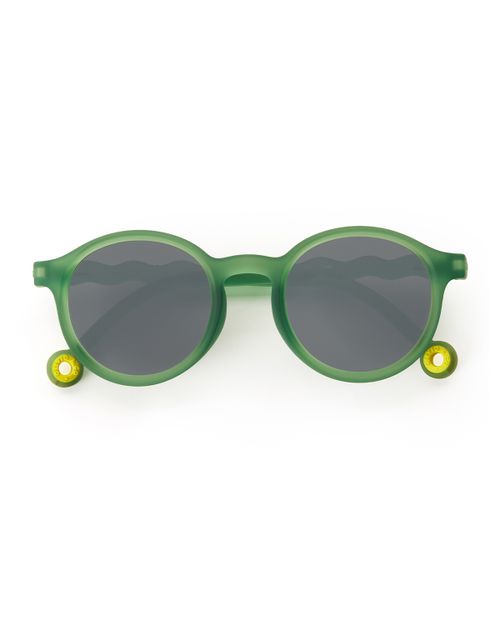 Junior Oval Sunglasses Olive Green