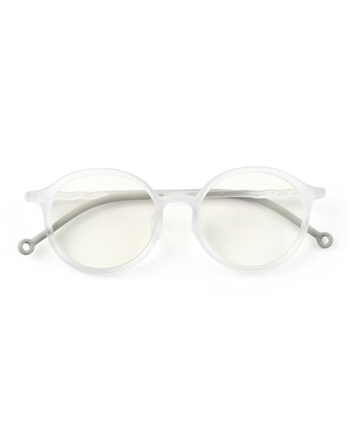 Teen & Adult Oval Screen Glasses Jellyfish White