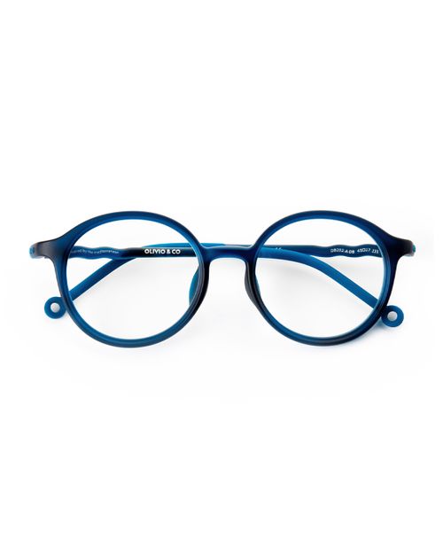 Teen & Adult Oval Screen Glasses Starry Blue
