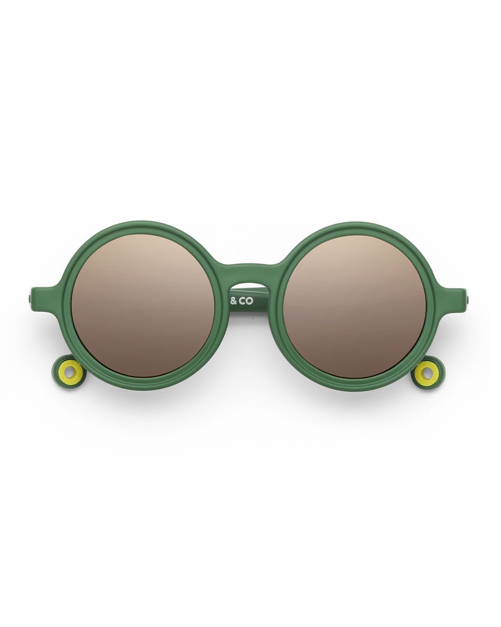 Toddler Round Sunglasses Cactus Green