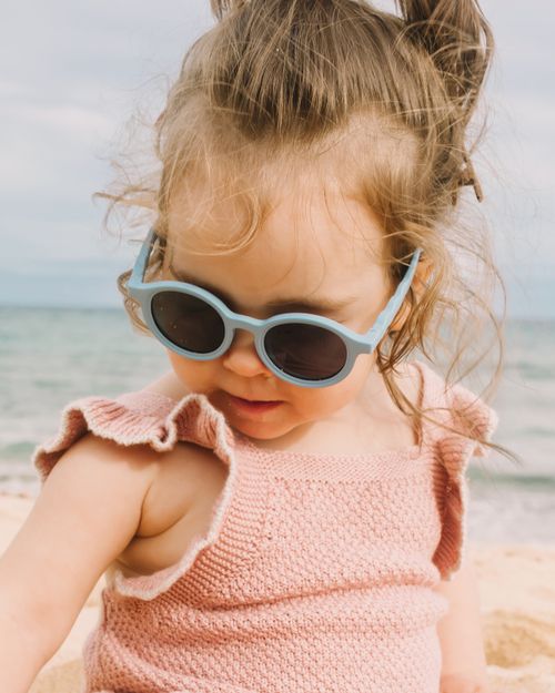 Toddler Oval Sunglasses Reef Blue