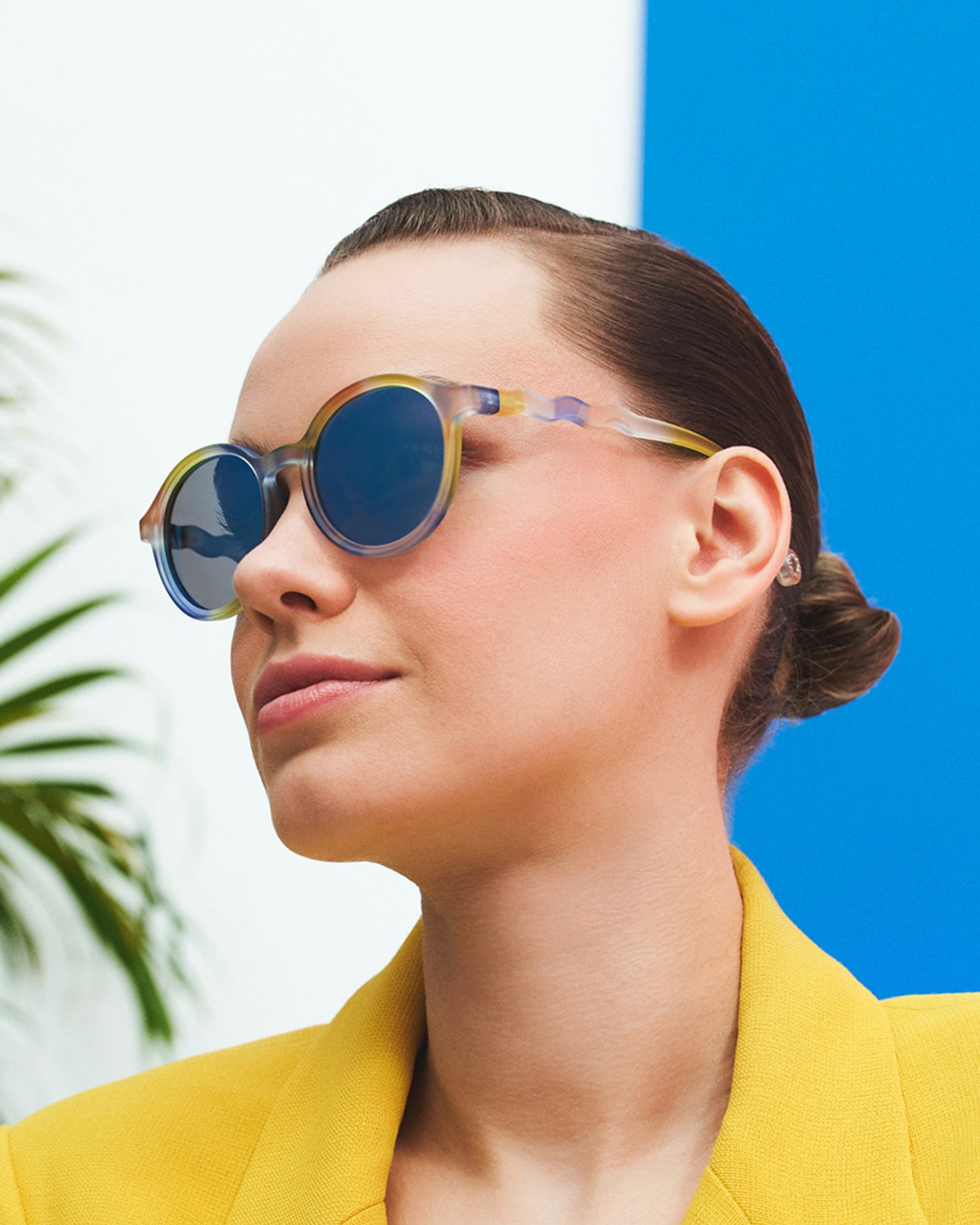 Olivio & Co Oval Youth & Adult Sunglasses Art Brush Polarized / Non