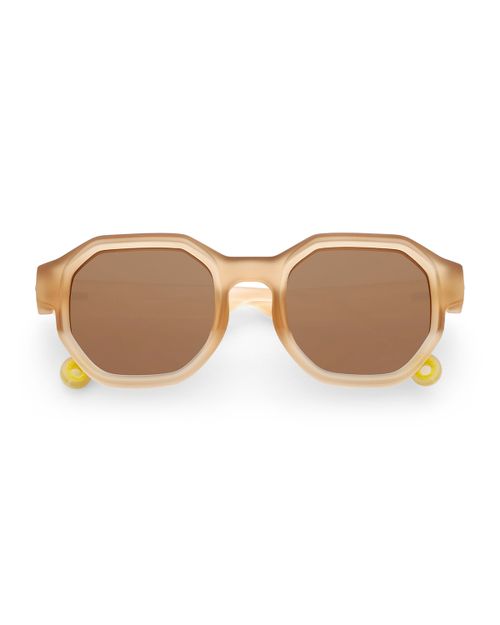 Junior, Adult Sunglasses Colorblock Sand #D