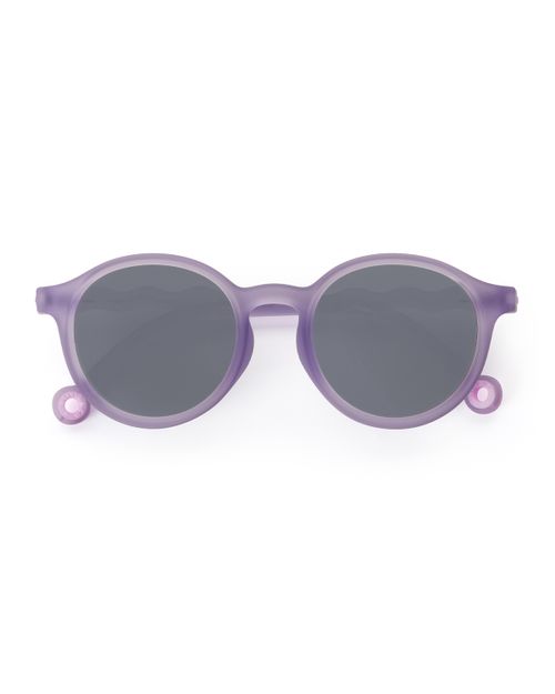 Junior Oval Sunglasses Purple Coral