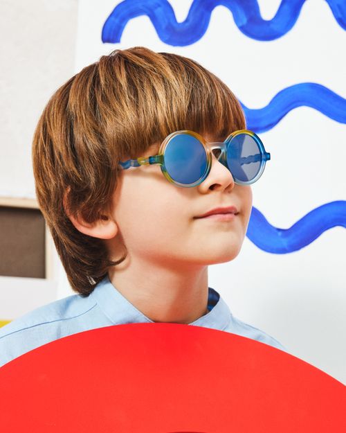 Junior Round Sunglasses Art Brush