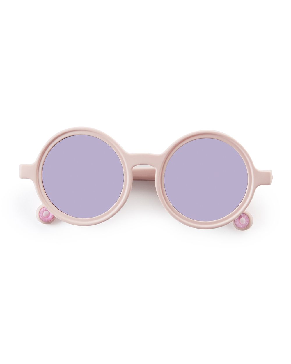 Toddler Round Sunglasses Coral Blush