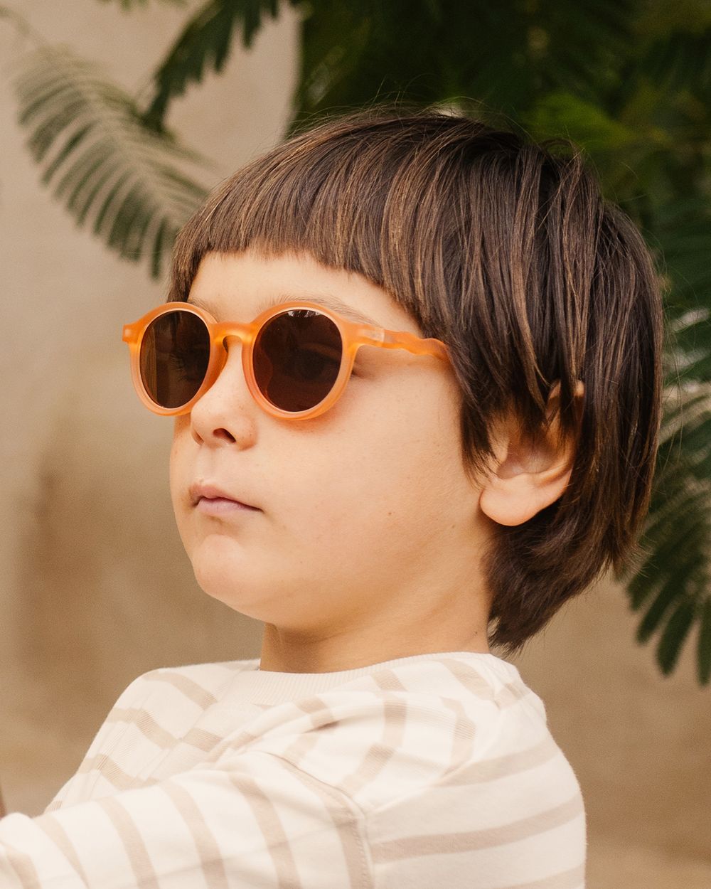 Kids Oval Sunglasses Grapefruit Pink