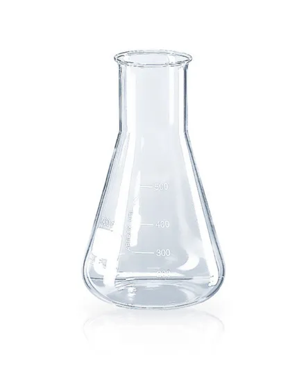 Erlenmeyer flasks, wide neck, Boro 3.3