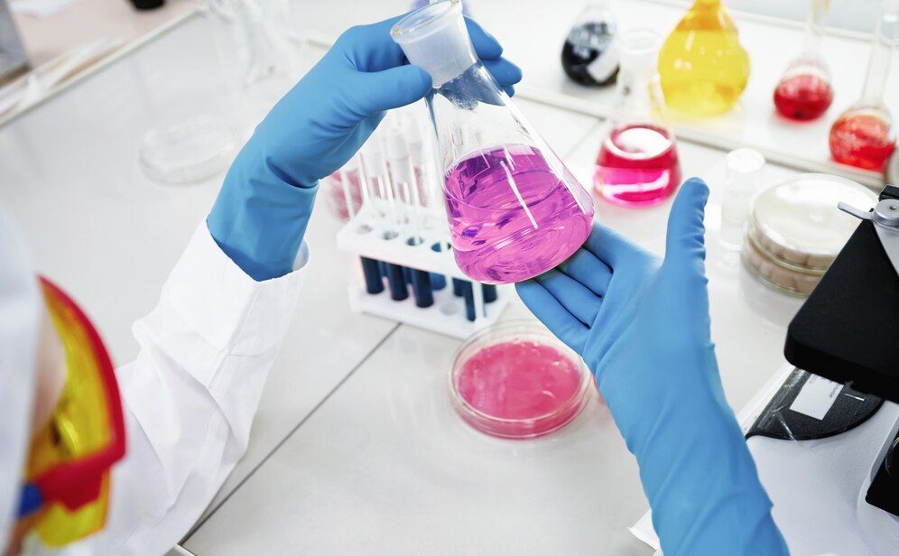 What Does Gas Chromatography Do to the Mixture of Solvents?