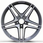 Antron silver 20x85J Forged Aluminum Alloy Wheels for Porsche, BMW, Maserati, and Lamborghini